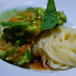 アコルドゥ - 三輪山本の手延べパスタ麺　初夏の恵みとはぐくむもの