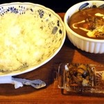 茶豆 - 森のきのこのカレー（1,200円、コーヒー付）