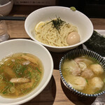 208823036 - 特製 白旨つけsoba➕味付玉子➕海苔