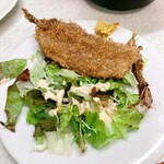 ゆたか食堂 - いわしフライ