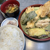 だるまの天ぷら定食 吉塚本店