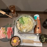 肉彩工房 感謝 - 私のセレクトランチ上から