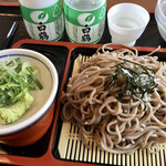 めしや食堂 - ざるそばと日本酒