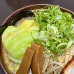 真武咲弥 - 炙り味噌ラーメン(\900) 野菜増し(\230)