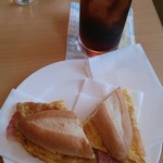 カモCafe - サンドセット