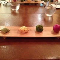 La Cime - 前菜4種類。