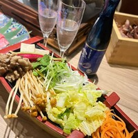 黄金出汁しゃぶと江戸前寿司 肉のあさつ 梅田お初天神店 - 
