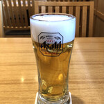 Sushi Hana - 昼飲みセットの生ビール