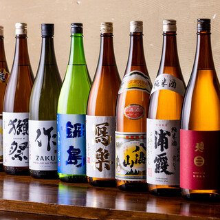 【冩楽・鍋島・作..など】日本酒・焼酎など豊富なラインナップ