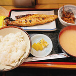Toriei - 焼魚定食(さば一夜干し)_¥900
