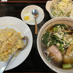 四川料理 福来 - チャーシュー麺セット
