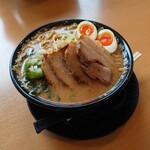 らーめん源之丞 - 料理写真:らーめん源之丞①(*´>ω<`*)