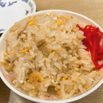 金華楼 - セットの半チャーハン