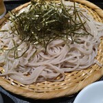 蕎麦前 山都 - せいろ ¥880（ 刻み海苔はツレからのおすそ分けで、本来は乗っていない ）