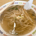 金華楼 - セットの塩半ラーメン