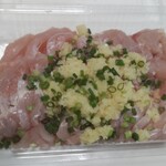 かしわ専門店 サトウ - 料理写真:ささみの刺し身