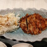 Kurozu Chikin Namban Teishoku Takamotoya - 料理