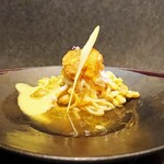 GENSUI - ずわい蟹と雲丹の冷製稲庭うどん仕立て