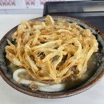 本陣うどん - 肉ごぼううどん 大盛