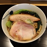 麺 みつヰ - 醤油（中太手もみ麺）　1,050円