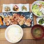 Shokuraku Koubou Shinogen - 鶏もも西京味噌焼定食