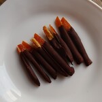 ORANGE kikaki - ピール伊予柑のオランジェット　950円