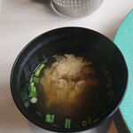薔薇 - 味噌汁かと思いきやスープ
