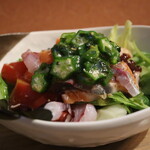 食酒工房 福楽狸 - 海鮮ネバネバサラダ(2023年6月)