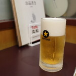 Sobadokoro Marumatsu - 生ビール(2023年6月)