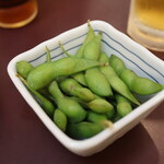 そば処 丸松 - 枝豆(2023年6月)