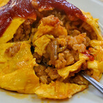 新三陽 - ポークオムライス＠税込1,200円