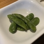 Tsutsugihommachinichoumeduiki - 枝豆のアヒージョ