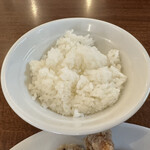 極濃湯麺 シントミ - 【2023.6.20(火)】唐揚げセット319円のご飯