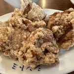 極濃湯麺 シントミ - 【2023.6.20(火)】唐揚げセット319円の唐揚げ