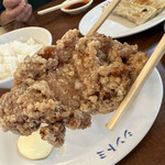 極濃湯麺 シントミ - 【2023.6.20(火)】唐揚げセット319円の唐揚げ