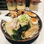 Hokkaidouramemmisokuma - 特味噌らーめん(半麺、もやし追加)980円(税込)