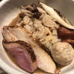 鴨出汁中華蕎麦 麺屋yoshiki - カモックスつけ麺+小ライス