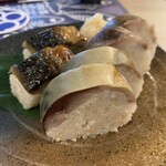 さば料理専門店 SABAR+ - 鯖寿司三種