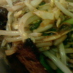 江南春 - 猪肝韮菜／ニラレバ炒め６３０円（平成２５年８月）