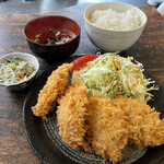 あぶさん - アジフライ定食　2023.06