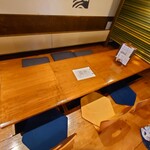 キッチン トット - 今回は足の掘られてるお座敷席に案内された