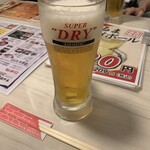 大衆個室酒場 だるま - こちら初訪問、津田沼にはしばらくぶりです
            飲み放題2,000円とのことでお願いしました。
            これは第3のビール、お値段相場の飲み放題