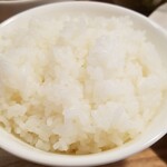 キッチン ブルー グローブ - ご飯大盛りのアップ