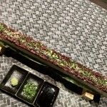 創作和食と完全個室 和蔵 名古屋栄店 - 桜肉ロングユッケ