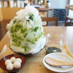 茶茶の間 - 抹茶金時（1200円）