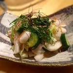 ひより　麦縄本舗　炭焼酒場 - Ｈ25.08　山芋の浅漬け