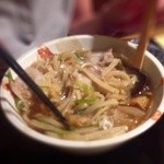 ひより　麦縄本舗　炭焼酒場 - Ｈ25.08　※特注「肉汁“かけ”うどん」