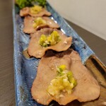 Tabehoudai Nomi Houdai Koshitsu Izakaya Miyako - ねぎ塩牛タン 安定の味わい