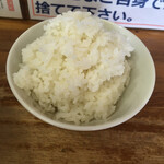 中華そば 琴の - 白飯