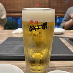 焼肉 ジャンボ - 生ビール